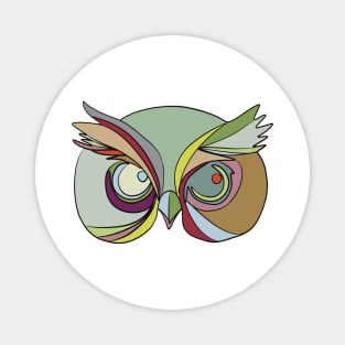 Owl 4 Magnet